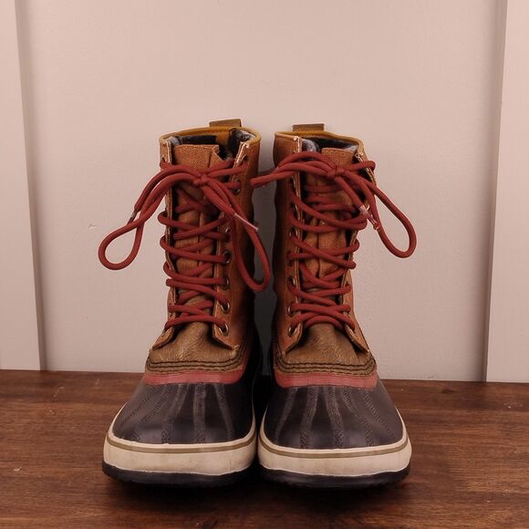 Sorel 1964 Premium CVS NL1717 257 Waterproof Boots Brown Womens Size 8 - Picture 2 of 16